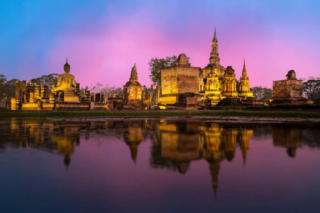 viaggio in thailandia - templi al tramonto