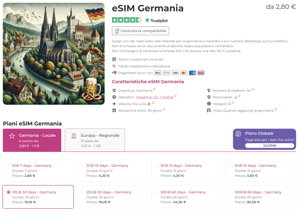 internet in germania