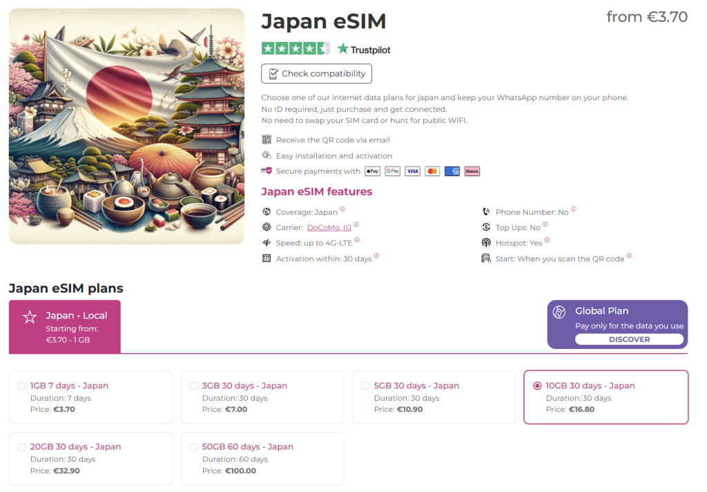 internet in japan with esim.sm
