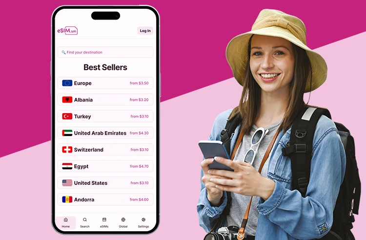 esim per iphone, piani di eSIM.sm