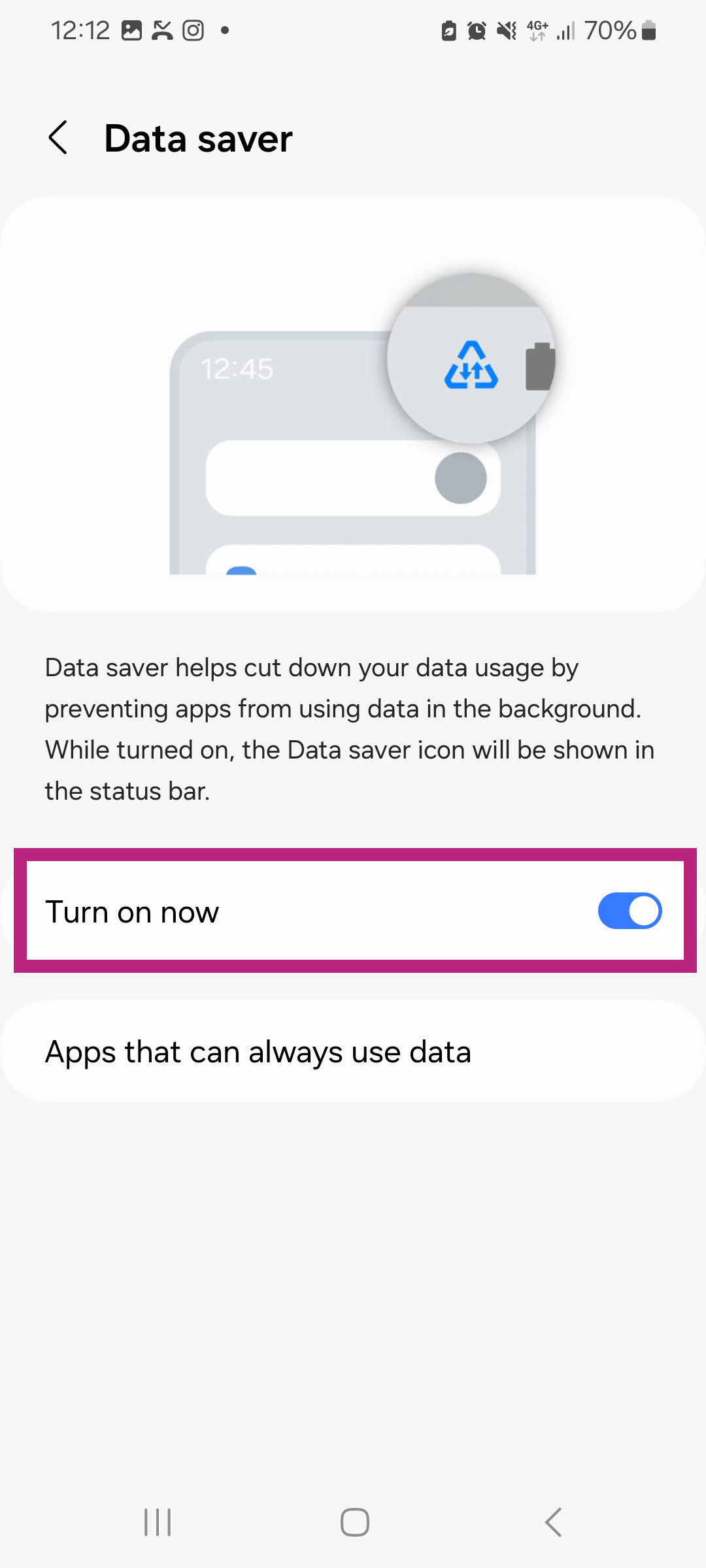 Data Saver